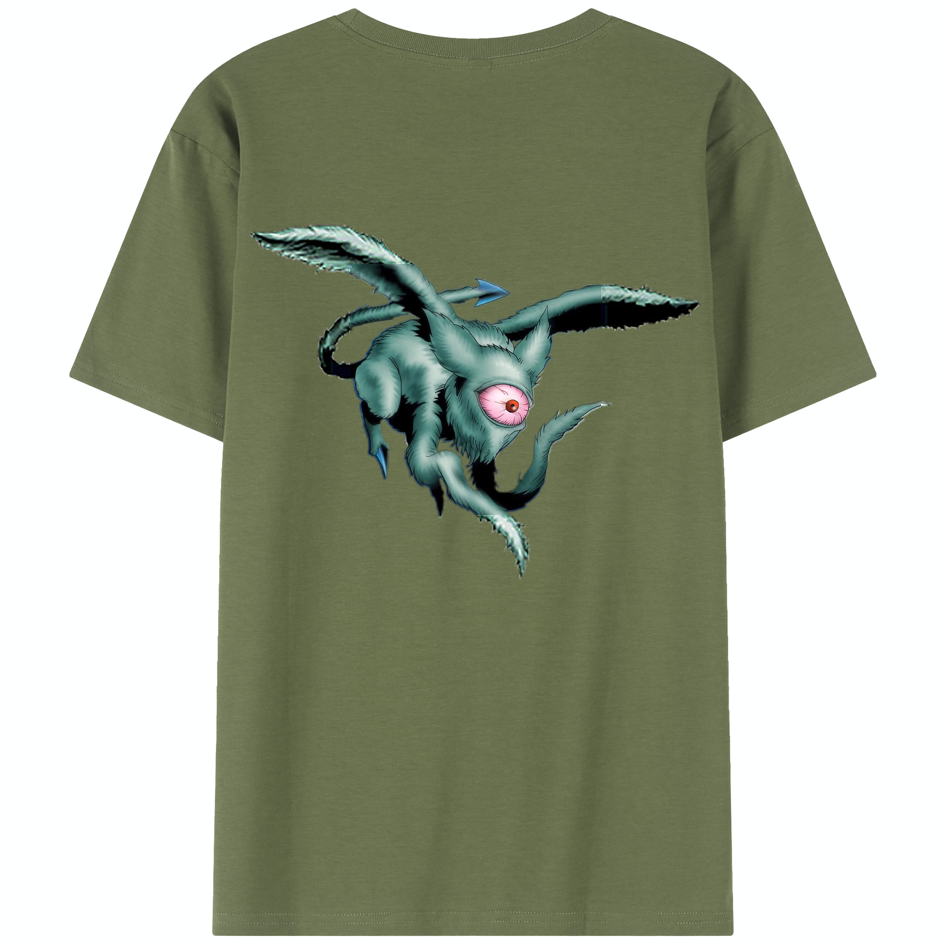 （画像用） 遊☆戯☆王 Yu-Gi-Oh! 綿100％半袖Tシャツ（背面プリント）